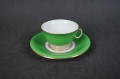 C.M. Hutschenreuther bajeczna zieleń super espresso