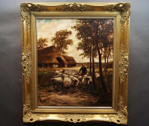 Hendrik Kohler Pasterz z owcami Polecam!!!