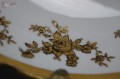 Bajeczna złocona porcelanowa patera Limoges
