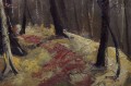 Stary obraz Josef Steib Jesienny Las 1929r