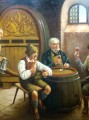 Obraz olejny A. Tenhagen w klasztorze przy winie