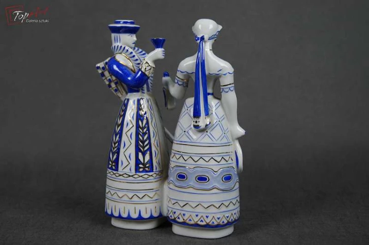 Porcelana Hollohaza Węgry lata 60 Picasso figura Okaz !!!