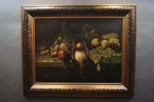 Adolf Rheinert Nastrojowa piękna martwa natura