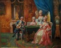 Pałacowy obraz - salonowy koncert - Stephan Sedlacek (1868-1936)