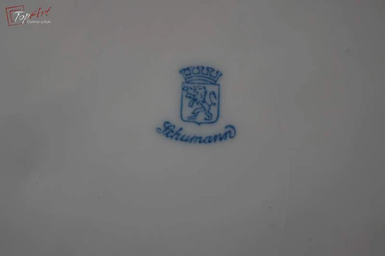 Schumann porcelana patera deserowa z owocami 1