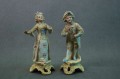 Para wytwornych dzieci porcelanowe figurki