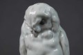 Szlachetna sowa urocza porcelanowa figurka