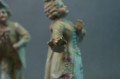 Para wytwornych dzieci porcelanowe figurki