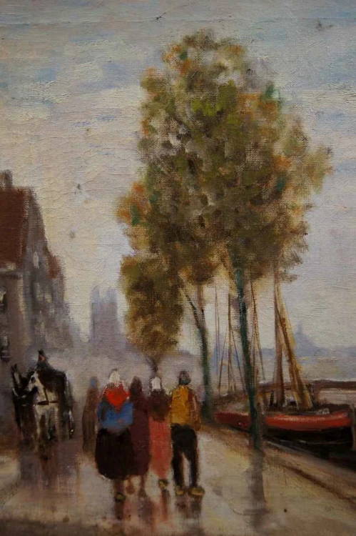 PRZECHADZKA NAD KANAŁEM WILLY PRINZ.1904r