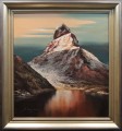 Góra Matterhorn zjawiskowy obraz olejny