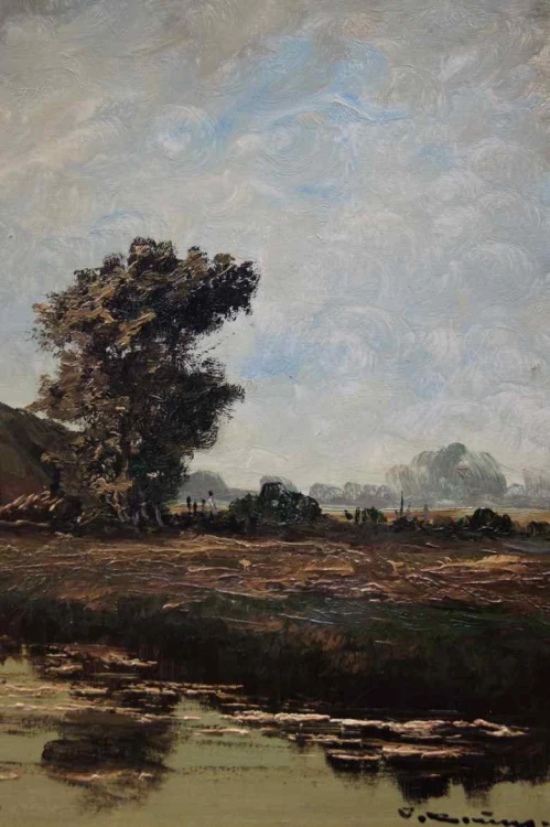 NIESAMOWITY JEAN COUNE SIELSKI WIEJSKI KRAJOBRAZ