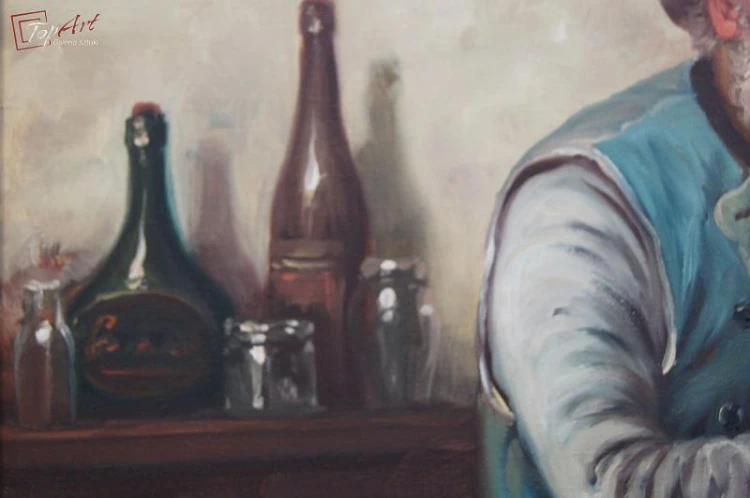Rudolf Otto Franke przy winnym źródełku !!!