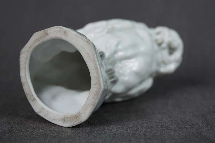 Szlachetna sowa urocza porcelanowa figurka