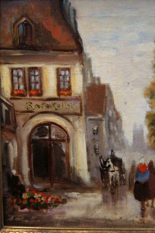 PRZECHADZKA NAD KANAŁEM WILLY PRINZ.1904r