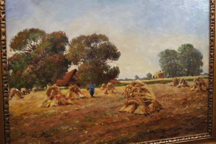 JEAN COUNE WIEJSKI KRAJOBRAZ SIANOKOSY