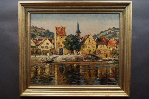 Barwny dawny Rothenburg Paul Sollmann - Polecam !!!