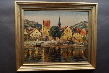 Barwny dawny Rothenburg Paul Sollmann - Polecam !!!