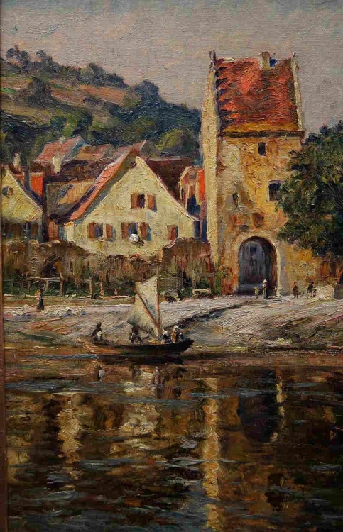 Barwny dawny Rothenburg Paul Sollmann - Polecam !!!