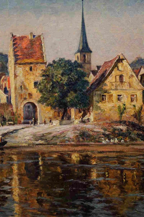 Barwny dawny Rothenburg Paul Sollmann - Polecam !!!