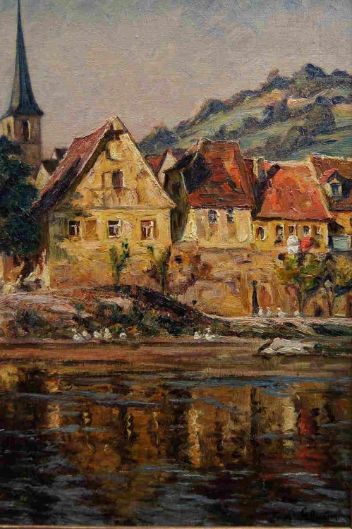 Barwny dawny Rothenburg Paul Sollmann - Polecam !!!