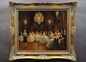 Van Hasselberghe Bal na sto par niepowtarzalny obraz