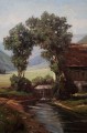 Stary obraz Sudety - August Schubert !!!