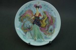 Limoges talerz z modą Fr. Ganeau 1910 r.