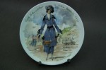 Limoges francuski talerz z modą Fr. Ganeau 1915 r.