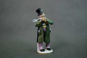 Gräfenthal figura trębacz z kapeli !!!