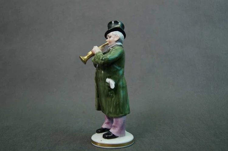 Gräfenthal figura trębacz z kapeli !!!