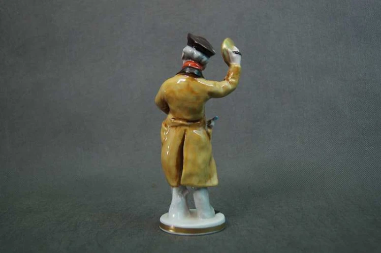 Gräfenthal figura muzyk z talerzami kapela !!!