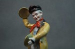 Gräfenthal figura muzyk z talerzami kapela !!!