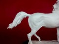 Porcelana Kaiser W. Gawantka duża Figura konia