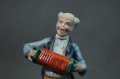 Gräfenthal śliczna figura muzyk z harmonią kapela !!!