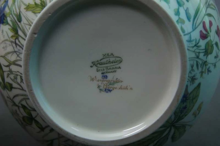 Wiesengrund Krautheim łączka wazon 25 cm !!!