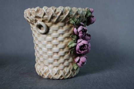 Amphora Austria secesyjny wazon Piwonie !!!