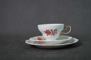 Rosenthal Pompadour  śniadaniowe trio