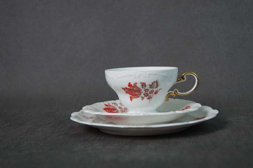 Rosenthal Pompadour śniadaniowe trio