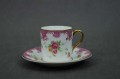 Rosenthal biało różowa mokka