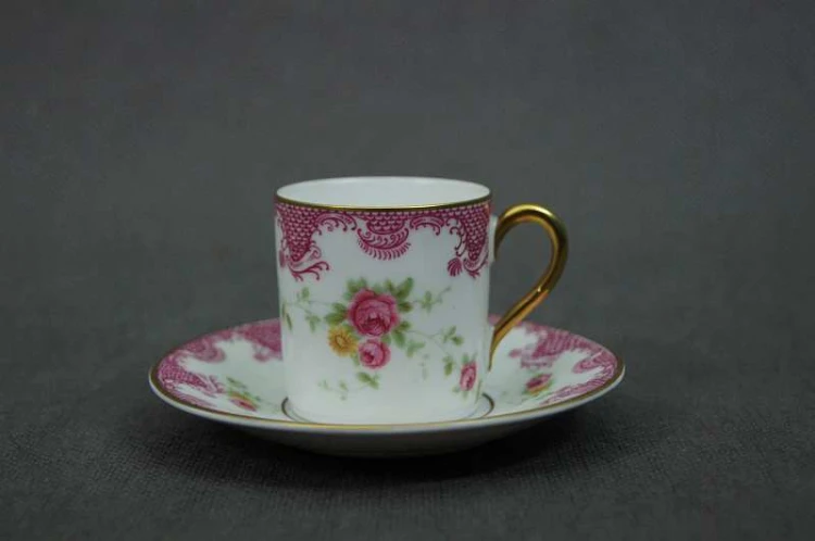 Rosenthal biało różowa mokka