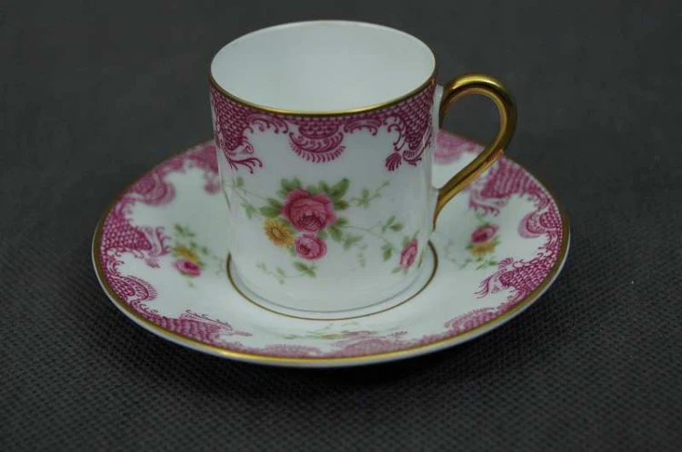 Rosenthal biało różowa mokka