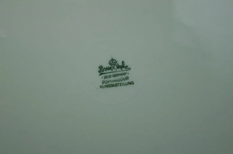 Duża unikatowa porcelanowa patera Rosenthal Pompadour