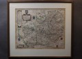 Silesia - Dolny Śląsk Mapa Johannes Janssonius 1640 rok