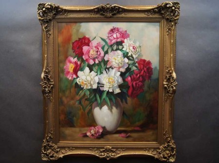 Helmuth Andreas Volkwein Peonie Cudny Rarytas !