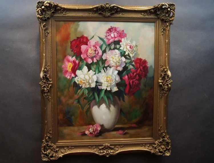 Helmuth Andreas Volkwein Peonie Cudny Rarytas !
