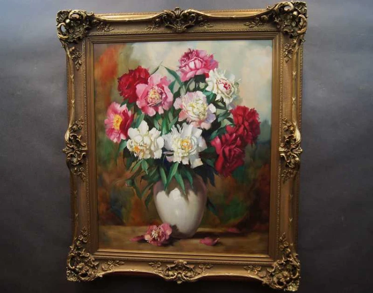 Helmuth Andreas Volkwein Peonie Cudny Rarytas !