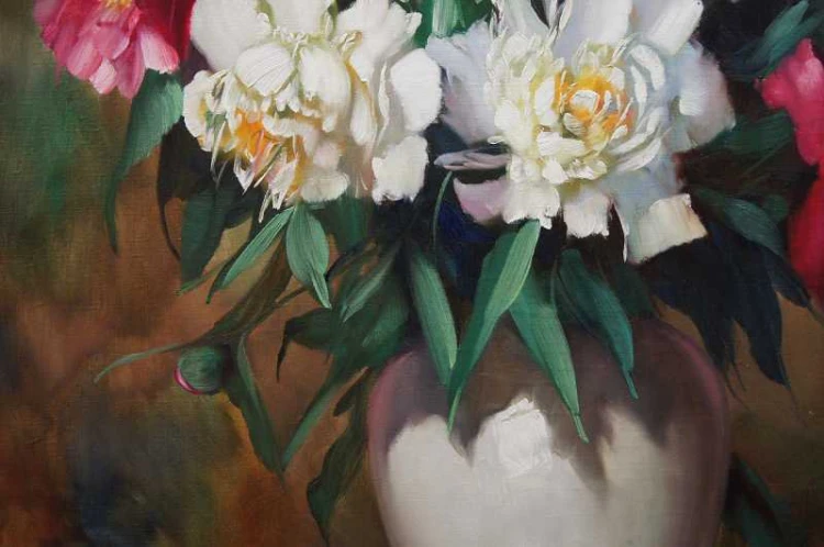 Helmuth Andreas Volkwein Peonie Cudny Rarytas !