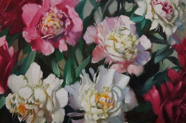 Helmuth Andreas Volkwein Peonie Cudny Rarytas !