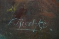 F. Reschke Wzburzone Morze stary obraz !