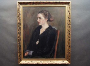 Georg Calder Eichbaum ? Nostalgia Portret Kobiety